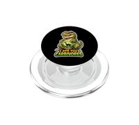 I Ate The Carbivores Funny Vegan Dino Pun PopSockets PopGrip for MagSafe