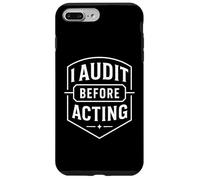 I Audit Before Acting Internal Auditor Mindset Emblem Case for iPhone 7 Plus/8 Plus