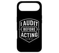I Audit Before Acting Internal Auditor Mindset Emblem Case for iPhone Air