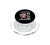 I avoid stuff because I'm afraid of me not you my temper PopSockets PopGrip for MagSafe