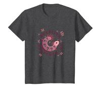 I Axolotl Questions Everything Cute Curious Amphibian T-Shirt, Kids, Dark Heather Grey, 4 Years