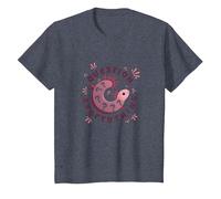 I Axolotl Questions Everything Cute Curious Amphibian T-Shirt, Kids, Heather Blue, 3 Years