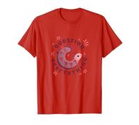 I Axolotl Questions Everything Cute Curious Amphibian T-Shirt, Men, Red, L