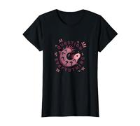 I Axolotl Questions Everything Cute Curious Amphibian T-Shirt, Women, Black, M
