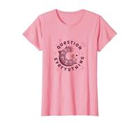I Axolotl Questions Everything Cute Curious Amphibian T-Shirt, Women, Pink, S