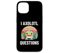 I Axolotl Questions Fun Cookie Eater Thinking About Snacks Case for iPhone 13