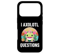 I Axolotl Questions Fun Cookie Eater Thinking About Snacks Case for iPhone 17 Pro