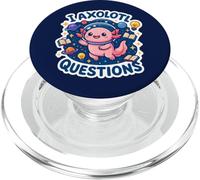 I Axolotl Questions Space Galaxy Science Astronaut Kids PopSockets PopGrip for MagSafe