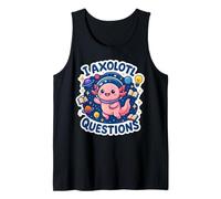 I Axolotl Questions Space Galaxy Science Astronaut Kids Tank Top