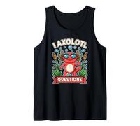 I Axolotl Questions Wrapped in a Retro Vintage Aesthetic Tank Top