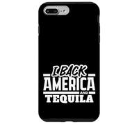 I Back America and Tequila Patriotic Drinking Pride Case for iPhone 7 Plus/8 Plus
