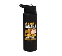 I Bake Banana Bread Stainless Steel Insulated Water Bottle