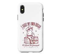 I Bake My Bread & Distrust Government Sourdough Bread Baker Case for iPhone X/XS
