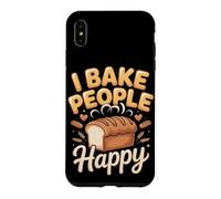 I Bake People Happy Baker Baking Sourdough Bakery Case for iPhone XS Max