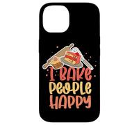 I Bake People Happy Cookie Muffin Cupcake Baking Baker Case for iPhone 14