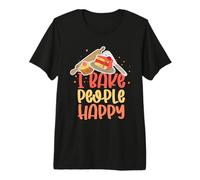 I Bake People Happy Cookie Muffin Cupcake Baking Baker Premium T-Shirt