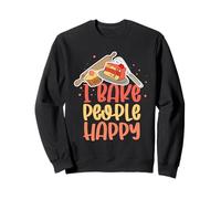 I Bake People Happy Cookie Muffin Cupcake Baking Baker Sweatshirt