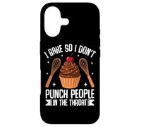 I Bake So I Don't Punch People In The Throat Case for iPhone 17