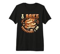 I Bake Therefore I Am Baker Baking Premium T-Shirt