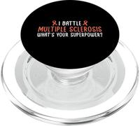 I battle MS, Whats your Superpower? MS Awarness Day PopSockets PopGrip for MagSafe