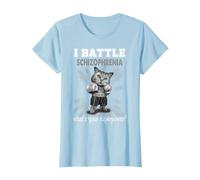 I Battle Schizophrenia Awareness T-Shirt