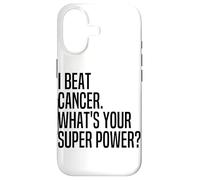 I Beat Cancer What's Your Superpower Cancer Free Survivors Case for iPhone 17