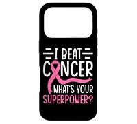 I Beat Cancer What's Your Superpower? Case for iPhone 17 Pro