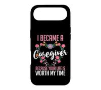 I Became A Caregiver Because Your Life Is Worth My Time Case for iPhone Air