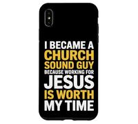 I Became A Church Sound Guy Audio Engineer Case for iPhone XS Max