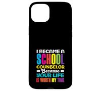 I Became A School Counselor Because Your Life Case for iPhone 15 Plus