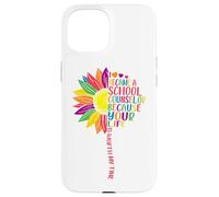 I Became A School Counselor Because Your Life Is Worth My Ti Case for iPhone 15