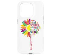 I Became A School Counselor Because Your Life Is Worth My Ti Case for iPhone 15 Pro