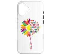 I Became A School Counselor Because Your Life Is Worth My Ti Case for iPhone 16