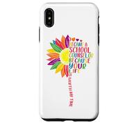 I Became A School Counselor Because Your Life Is Worth My Ti Case for iPhone XS Max