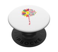 I Became A School Counselor Because Your Life Is Worth My Ti PopSockets Adhesive PopGrip