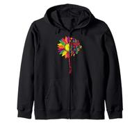I Became A School Counselor Because Your Life Is Worth My Ti Zip Hoodie