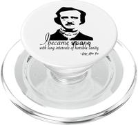 I became insane, with long intervals of horrible sanity PopSockets PopGrip for MagSafe