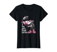 I Beg Your Finest Pardon Value Graphic T-Shirt, Women, Black, XS