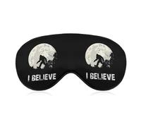 I Believe Bigfoot Sleep Eye Mask Sleeping Light Blocking Cover Night Blindfold for Travel Nap