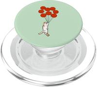 I Believe I Can Fly Exotic Shorthair Cat PopSockets PopGrip for MagSafe