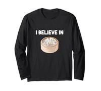 I Believe in Dim Sum Love Southern Chinese Cantonese Cuisine Long Sleeve T-Shirt
