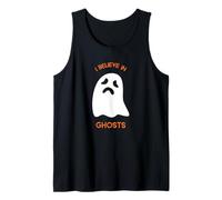 I Believe in Ghosts (with a Funny Ghost Print) Tank Top