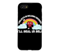 I Believe In Holding Grudges Ill Heal In Hell Funny Print Case for iPhone SE (2020) / 7/8