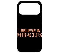 I Believe In Miracles Christian Faith Jesus Worship Religion Case for iPhone 17 Pro Max