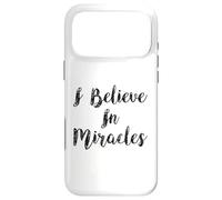 I Believe In Miracles Spirit Scripture Bible Verse Christian Case for iPhone 17 Pro Max