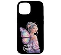 I believe in miracles, watercolor design Case for iPhone 15
