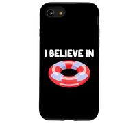 I Believe in Pool Floaties Raft Summer Party Ocean Water Fun Case for iPhone SE (2020) / 7 / 8