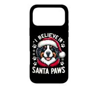 I Believe In Santa Paws Bernese Mountain Dog Christmas Owner Case for iPhone 17 Pro Max