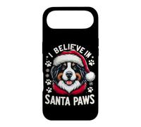 I Believe In Santa Paws Bernese Mountain Dog Christmas Owner Case for iPhone Air