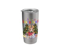 I Believe in Santa Paws - Cute Christmas Beagle Puppy Stainless Steel Insulated Tumbler